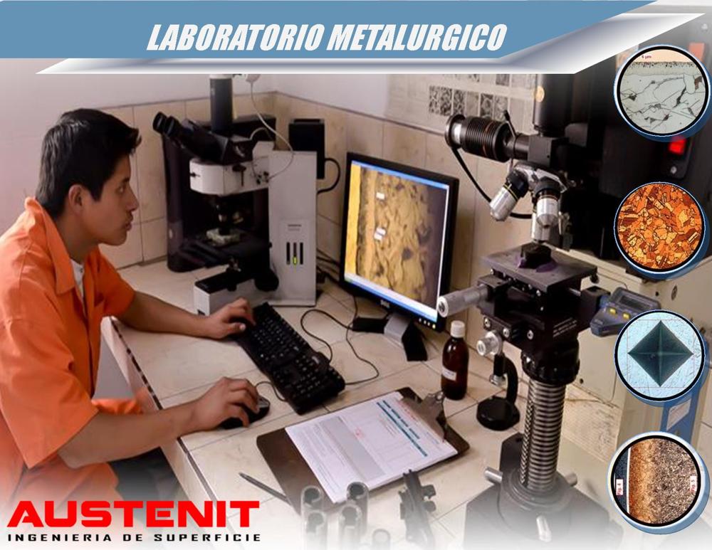 Laboratorio quimico para control cualitativo de tratamientos en metales